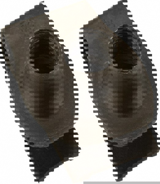 M10x1.50 Screw, 1 to 6mm Thick, Spring Steel Extruded Tapped Hole U Nut